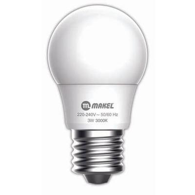 Makel 3w Led Ampül E27 3000k Sarı Işık