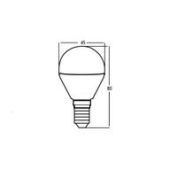 Braytron LED Ampul Top 5W E-14 6500K Beyaz Işık BA11-00513