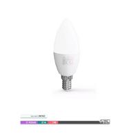 Ack 7 Watt E-14 İnce Duy 6500K Beyaz Buji Led Ampul 