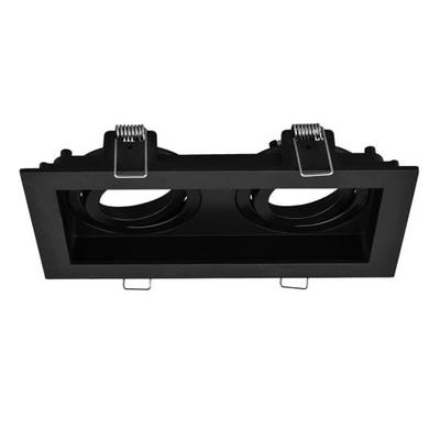 Braytron İkili Sıva Altı Siyah Spot BH03-05031