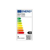 Braytron Sıva Altı Led Spot Beyaz Gövde 3W 6500K Yuvarlak BP01-30330