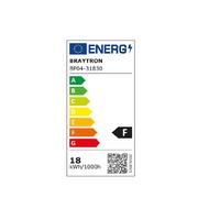 Braytron Sıva Üstü Led Spot 18W Beyaz Kare 6500K BP04-31830