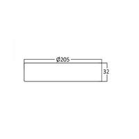 Braytron Sıva Üstü Led Spot 18W Beyaz Yuvarlak 6500K BP03-31830