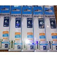 Buji Ince Duylu LED Ampul Cam 4 W E-14 Beyaz Işık Braytron