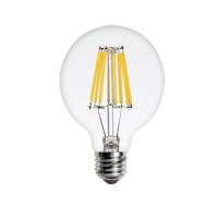 Cata 6 Watt Flament Led Ampul G95 Glop Şeffaf Beyaz Işık CT-4354