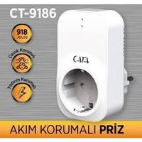 Cata Ct 9186 Akım Korumalı Priz Ct 9186
