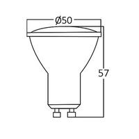 Cata GU10 Duylu 8W Led Ampul Amber Işık - Ct-4211-A