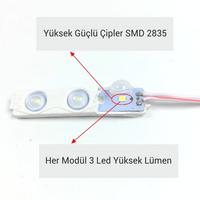 Cata Modül Led Gunışığı Işık 2 Watt 10 Adet CT-4952-G