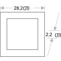 Cata Sıva Üstü Kare Led Armatür 30W 6400K Beyaz CT-5274-B