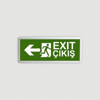 Emk Led Işıklı Çift Yönlü Acil Çıkış Exit Tabelası Sağ-Sol 2403