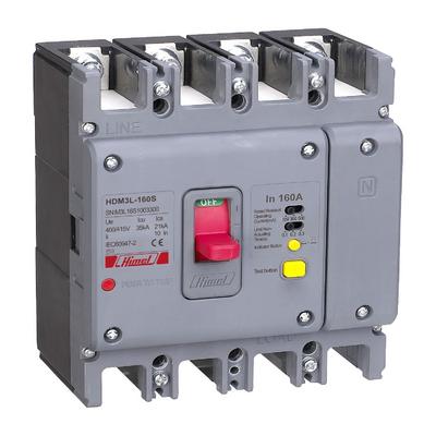 Himel Yangın Korumalı Kompak Şalter 4P 200A Açtırma Bobinli Tse