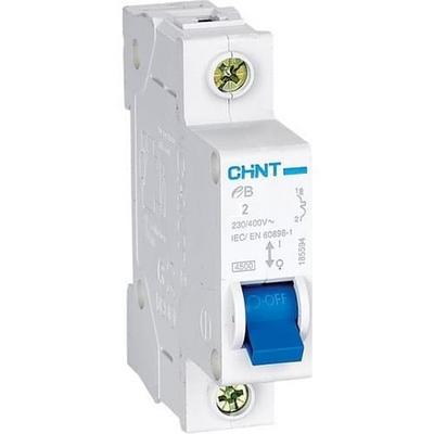 Kombi Sigortası 2A 1 Kutup B Tipi 4.5ka Otomatik Sigorta Chint 186424