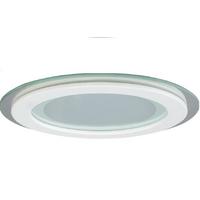 Lamptıme 6 W Camlı LED Panel Yuvarlak Beyaz Gövde Beyaz Işık 260604