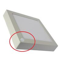 Lamptime Sıva Üstü LED Panel Sensörlü Siyah 24W Kare 4000K 263438