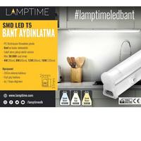 Lamptıme T5 Led Bant Armatür 4W 30Cm Beyaz Işık Anahtarlı 301641