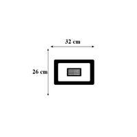 Led Projektör 150 Watt Slim Kasa 220V 6500K Beyaz Işık Zmr