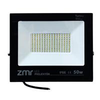 Led Projektör 50 Watt Slim Kasa 220V 6500K Beyaz Işık Zmr