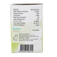 Makel 1W Led Gece Lambası Mavi