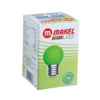 Makel 1W Led Gece Lambası Yeşil