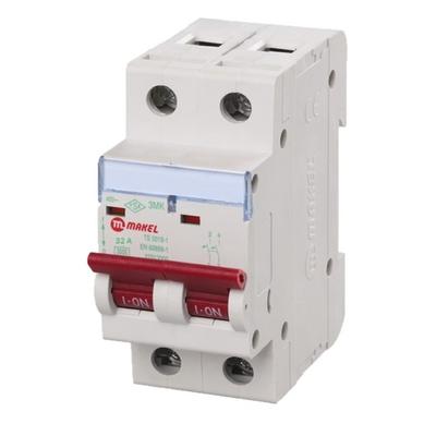Makel Sigorta 2 x 32A B Tipi 3Ka Otomatik Sigorta 27011007
