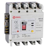 Makel Kaçak Akım Korumalı Kompakt Şalter 4X50 A. Açtırma Bobinli