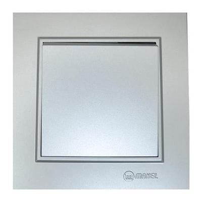 Makel Karea Anahtar Gümüş Modül+Kapak+Çerçeve