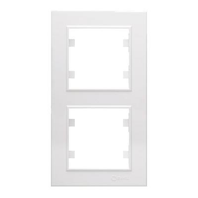 Makel Karea İkili Dikey Çerçeve Beyaz