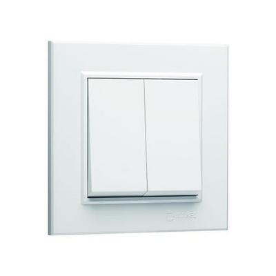 Makel Karea Komütatör Beyaz Modül+Kapak+Çerçeve