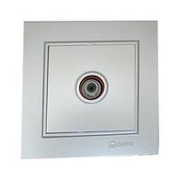 Makel Karea Uydu Prizi F Konnektörlü Gümüş Modül+Kapak+Çerçeve