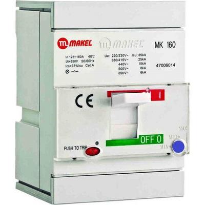 Makel Kompakt Şalter 3X160 Amper 46006014