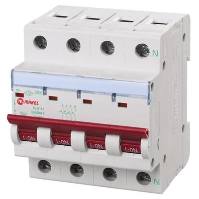 Makel Sigorta 63 Amper 3P+N C Tipi 3Ka 27018010