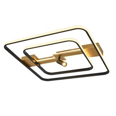 Özcan Aydınlatma  Eiko Plafonyer Kare Siyah 4150K-1