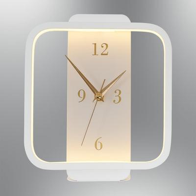 Özcan Aydınlatma 151-Ml-01 Ora Kare Led Masa Saati Beyaz