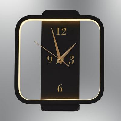 Özcan Aydınlatma 151-Ml-19 Ora Kare Led Masa Saati Siyah