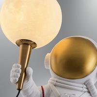 Özcan Aydınlatma 2050-2 Astronot Masa Lambası Ayakta