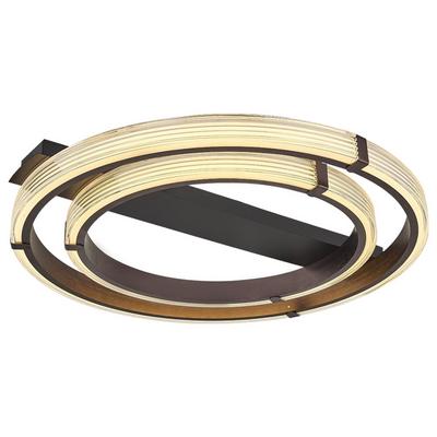 Özcan Aydınlatma 2719-3-04 Magose 60-80 Lik Çember Plafonyer Kahve