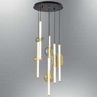 Özcan Aydınlatma 4116-6a Luxa 6'lı Mix Sarkıt Avize Karışık