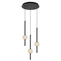 Özcan Aydınlatma 4133-3A-24 Pearl 3'Lü Sarkıt Platin
