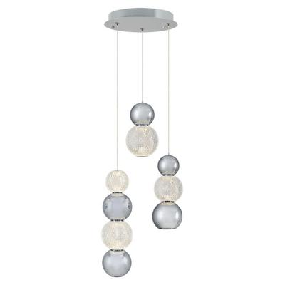 Özcan Aydınlatma 4136-3A-02 3'Lü Güneş Sarkıt Avize Krom