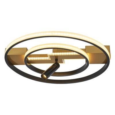 Özcan Aydınlatma 4150Y-1 Eiko Plafonyer Yuvarlak Siyah