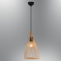 Özcan Aydınlatma 4459-3s Hasır Sarkıt 22*38 Meşe