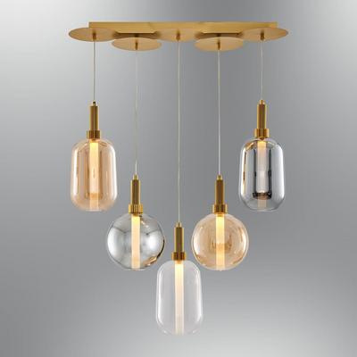 Özcan Aydınlatma 4514-5as,28 5 Li Sıralı Sarkıt Avize Mıxed