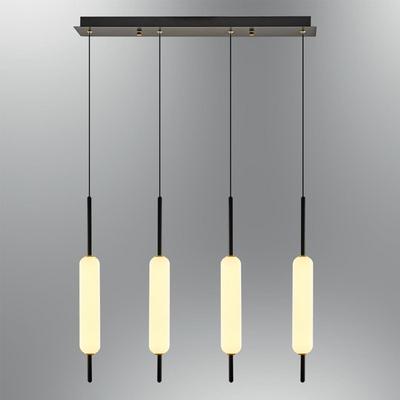 Özcan Aydınlatma 4518-4As-19 4 Lü Sıralı Sosis Sarkıt Siyah