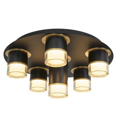 Özcan Aydınlatma 5036-6 6 Lı Armatür Siyah