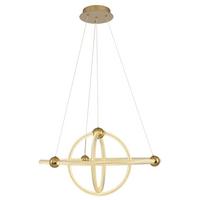 Özcan Aydınlatma 5702-60 Ropes 60Cm Çember Sarkıt Gold