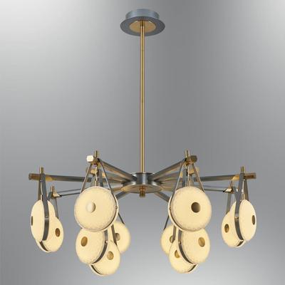 Özcan Aydınlatma 5711-12A Grey 12 Li Avize Metalik Mat Gri