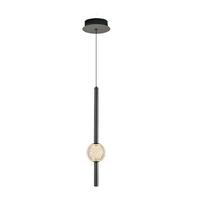 Özcan Aydınlatma Pearl Tekli Sarkıt Avize Platin 4133-1A-24 