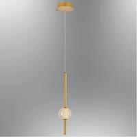 Özcan Aydınlatma Pearl Tekli Sarkıt Avize Sarı 4133-1A-03 