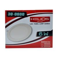 Panel Led Armatür 6 w Slim Sıva Altı Yuvarlak Beyaz Işık Helios