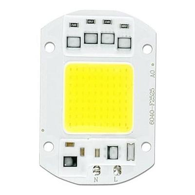 Projektör 50 Watt Led Çip Cob Beyaz Işık 220 Volt Ac